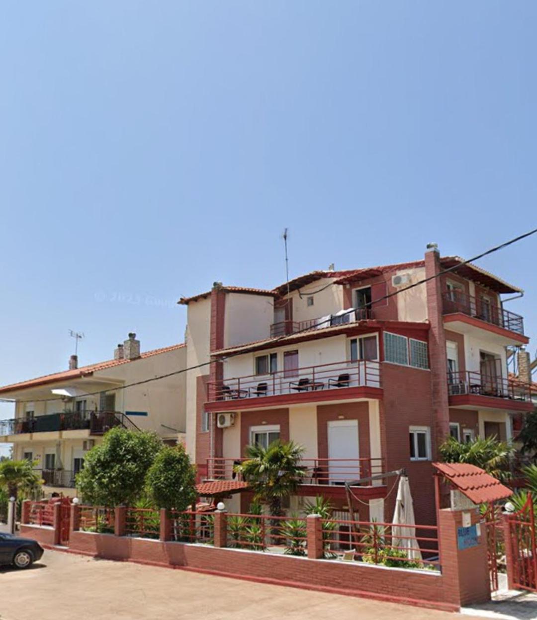 Blue Moon Accommodation Nea Michaniona Phòng bức ảnh