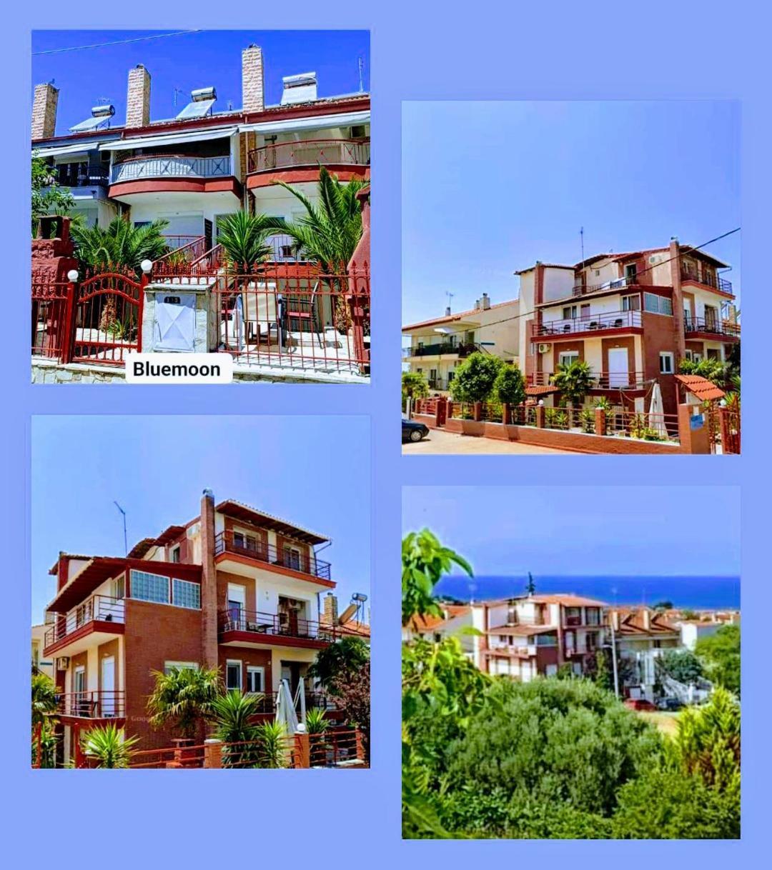 Blue Moon Accommodation Nea Michaniona Ngoại thất bức ảnh